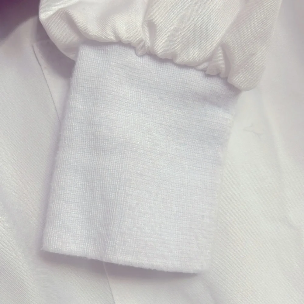 Cherokee White Button-Up Lab Coat. Size S. - Picture 4 of 7